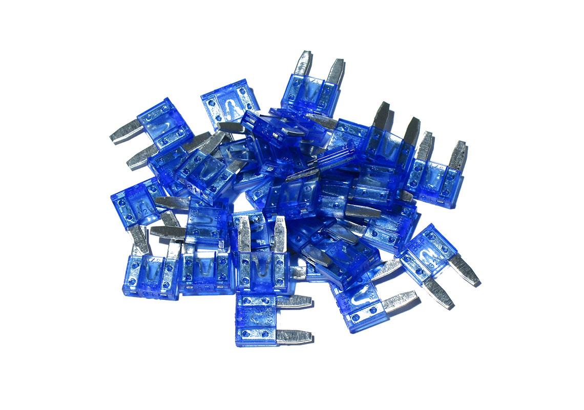 100 15A MINI-LAMELLAR FUSES